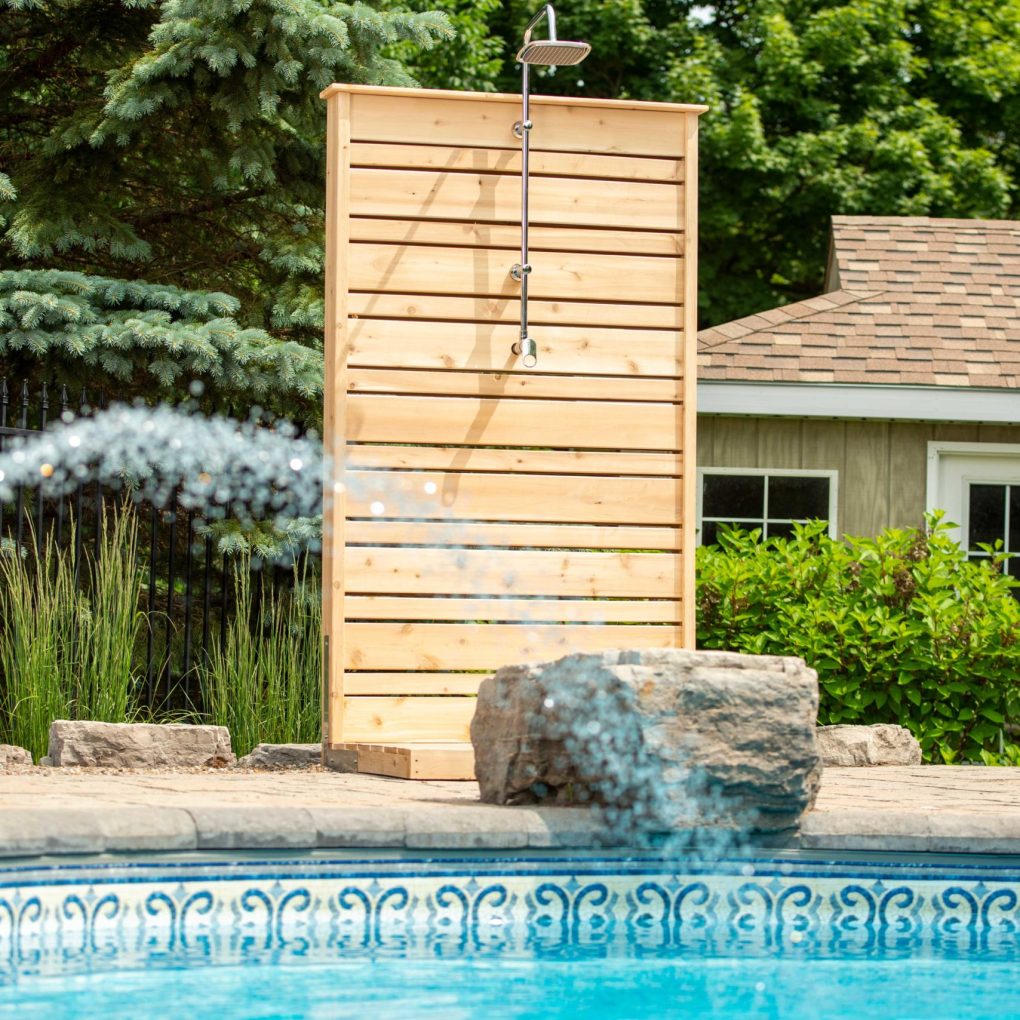 Dundalk Leisurecraft - Canadian Timber SAVANNAH Outdoor Spa Shower