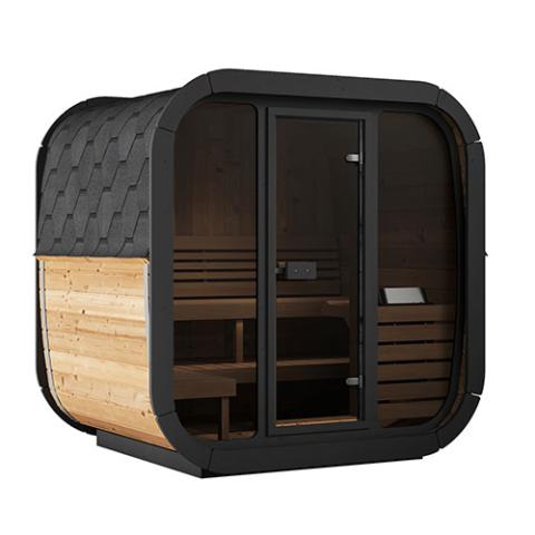 SaunaLife Luxury 4 Person Sauna "Cube" Series | New 2024 Model CL5G