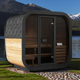 SaunaLife Luxury 4 Person Sauna "Cube" Series | New 2024 Model CL5G