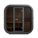 SaunaLife Luxury 4 Person Sauna "Cube" Series | New 2024 Model CL5G