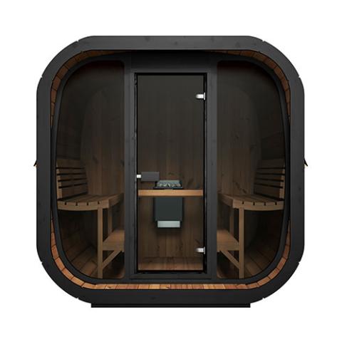 SaunaLife Luxury 6 Person Sauna "Cube" Series | NEW 2024 Model CL7G