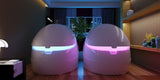 Experience ultimate relaxation in the DreamPod Sport Float Pod at Aurora Sanctuary - Sensory Deprivation Bliss