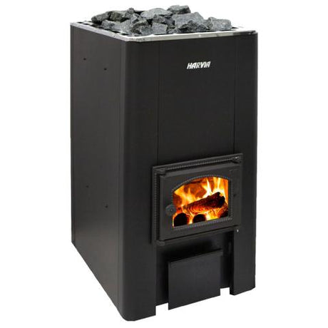 Harvia Wood Burning Sauna Stove | The Pro 50 SL Commercial Wood Burning Heater 40kW