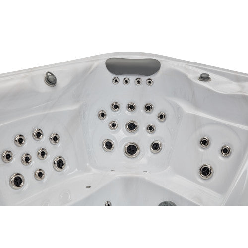 LUXURY SPAS | ELITE SERIES DANIKA 5 PERSON CLOUD GRAY WS-591