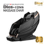 Advanced 4D+@ massage chair showcasing the touch screen remote controller