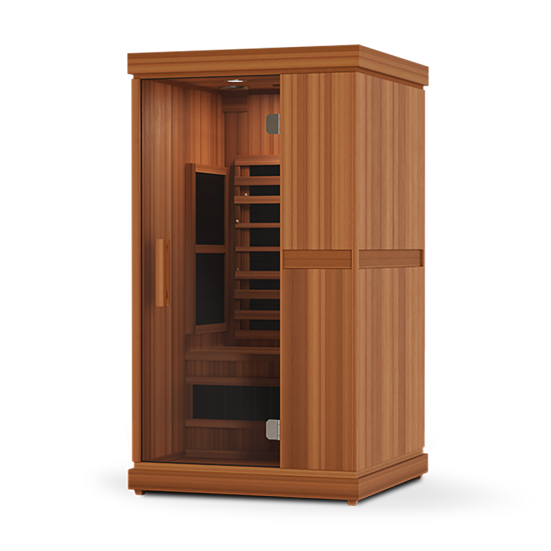 Full Spectrum Finnmark FD-1 1-Person Infrared Sauna at Aurora Sanctuary