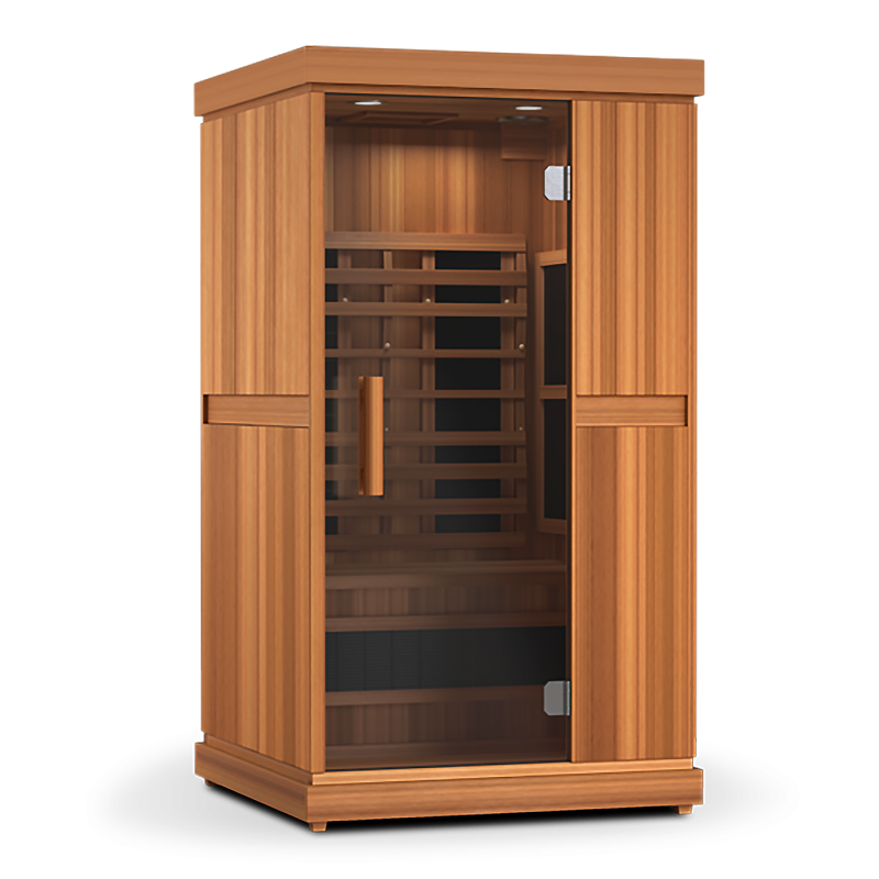 Finnmark FD-1 Full Spectrum 1-Person Infrared Sauna available at Aurora Sanctuary