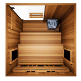 Finnmark FD-4 Trinity Infrared Steam Sauna by Aurora Sanctuary - Immersive sensory experience in the comfort of your home