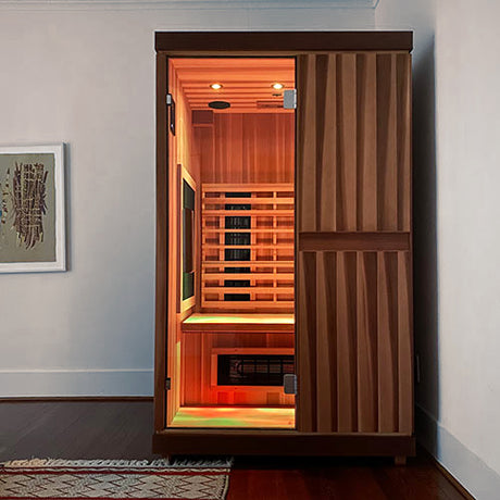 Customer review image of Finnmark FD-2 Full Spectrum 2-Person Infrared Sauna at Aurora Sanctuary