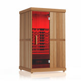 Shop the Finnmark FD-2 Full Spectrum 2-Person Infrared Sauna at Aurora Sanctuary - Redesign Your Wellness Space with Quality Infrared Sauna by Finnmark Designs