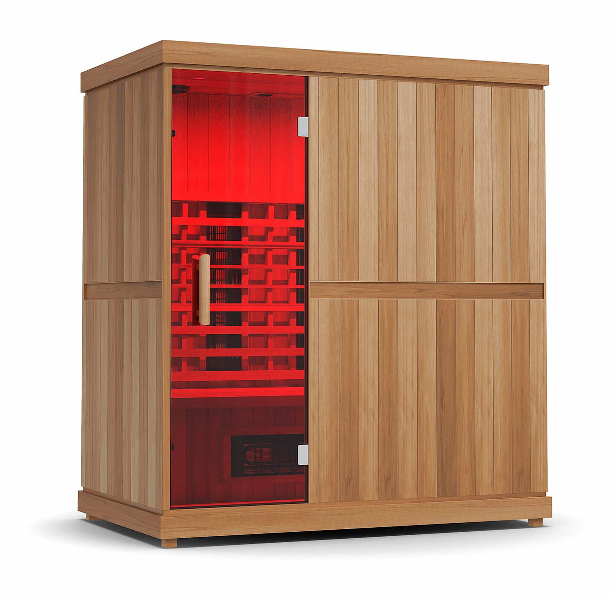 Explore the Finnmark FD-3 Full Spectrum 4-Person Infrared Sauna at Aurora Sanctuary - Relax and rejuvenate in style with this luxurious sauna experience