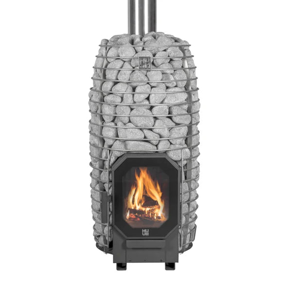 HUUM HIVE Flow Mini Wood-Burning Sauna Stove, 8.5kW