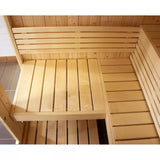 SaunaLife X6 Series 3 Person Nordic Spruce Home Sauna DIY - Indoor Home Sauna Image