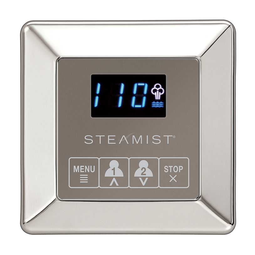 250 Digital Time/Temp Steam Shower Control Package