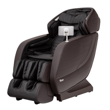 Titan Jupiter Premium LE Massage Chair in Elegant Brown Color - Shop at Aurora Sanctuary