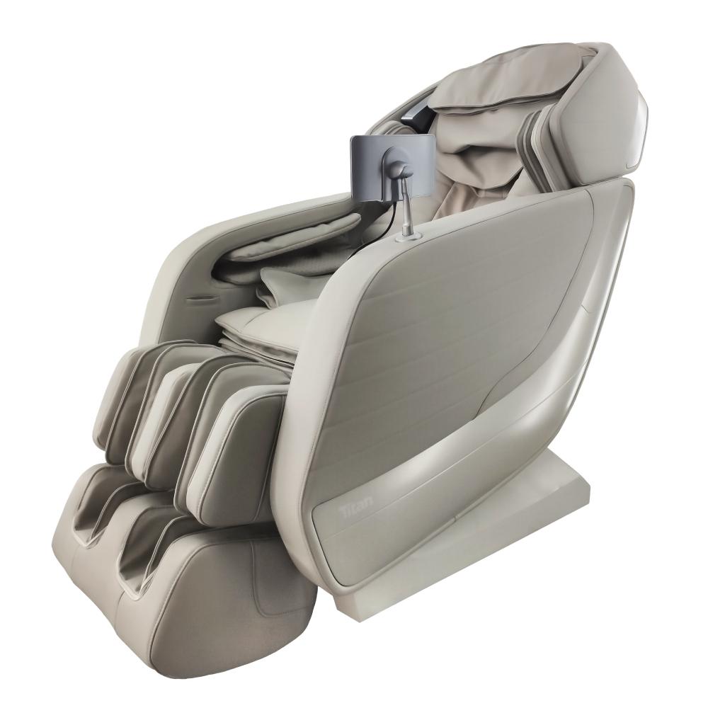 Titan Jupiter Premium LE Massage Chair in Taupe - Aurora Sanctuary