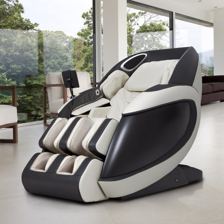 Titan Premium Fleetwood II Black Massage Chair - Luxurious and Ergonomic Design at Aurora Sanctuary