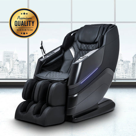 Titan TP Epic 4D Massage Chair in Black - Experience Ultimate Relaxation at Aurora Sanctuary